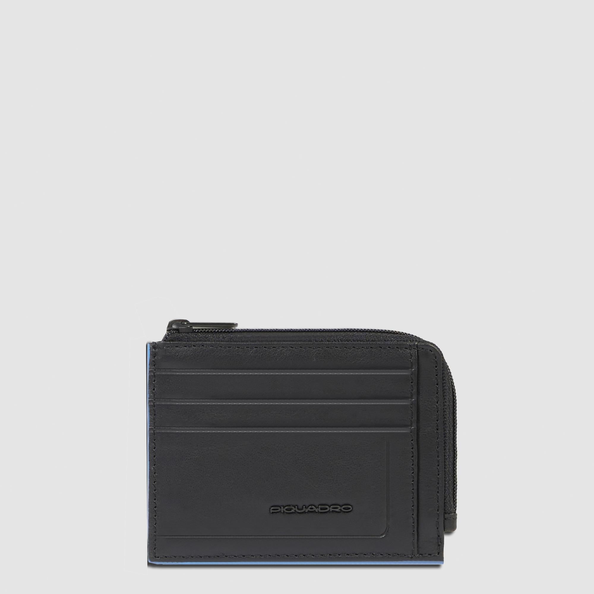 Zipped coin purse with document holder - 1