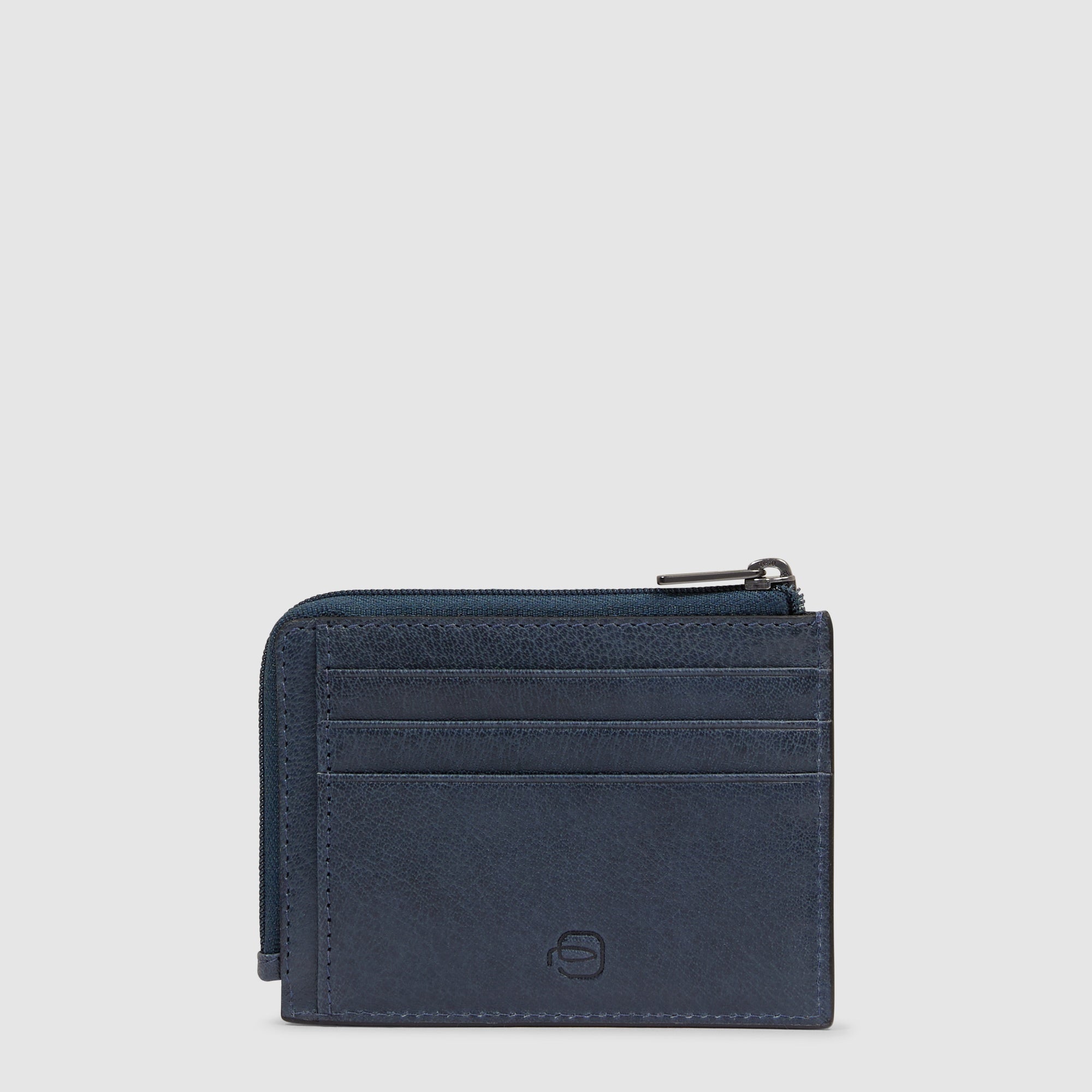Zipped coin purse with document holder