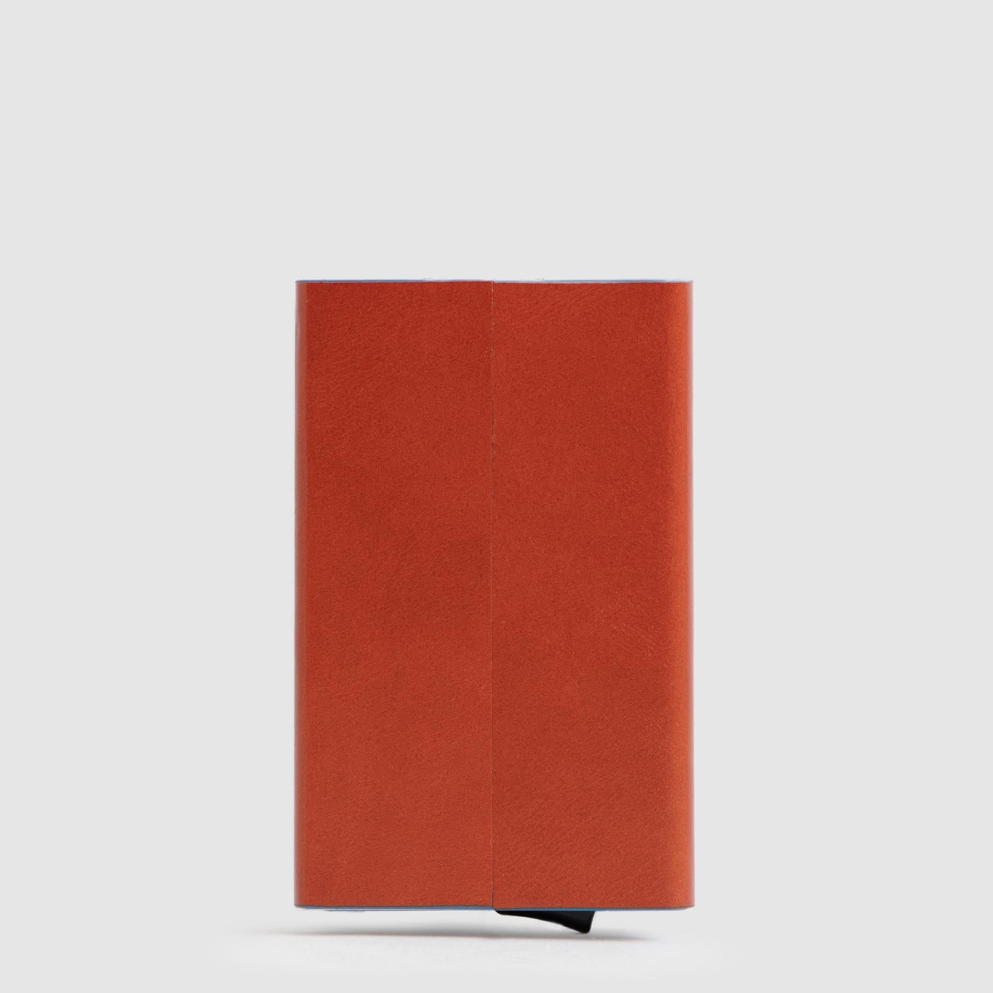 Portacarte uomo automatico