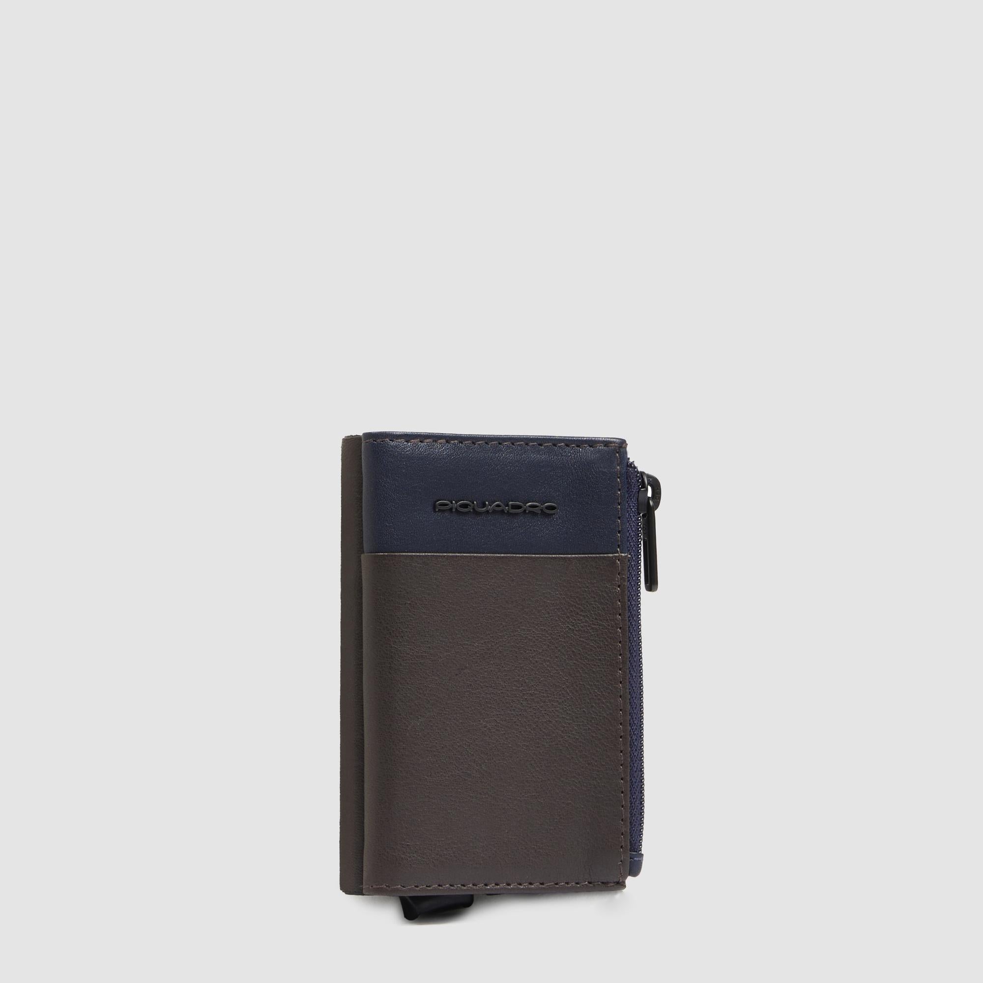 Pop-up wallet with money pocket - 2