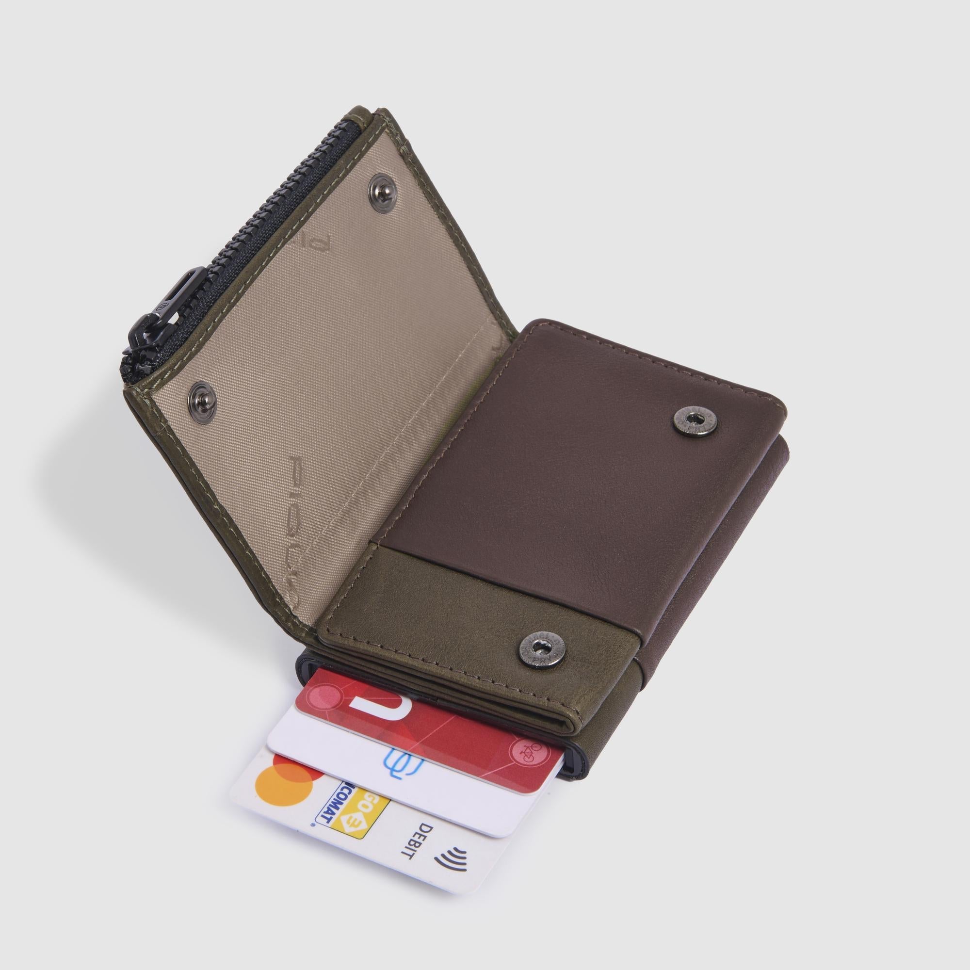 Portafoglio compatto uomo automatico