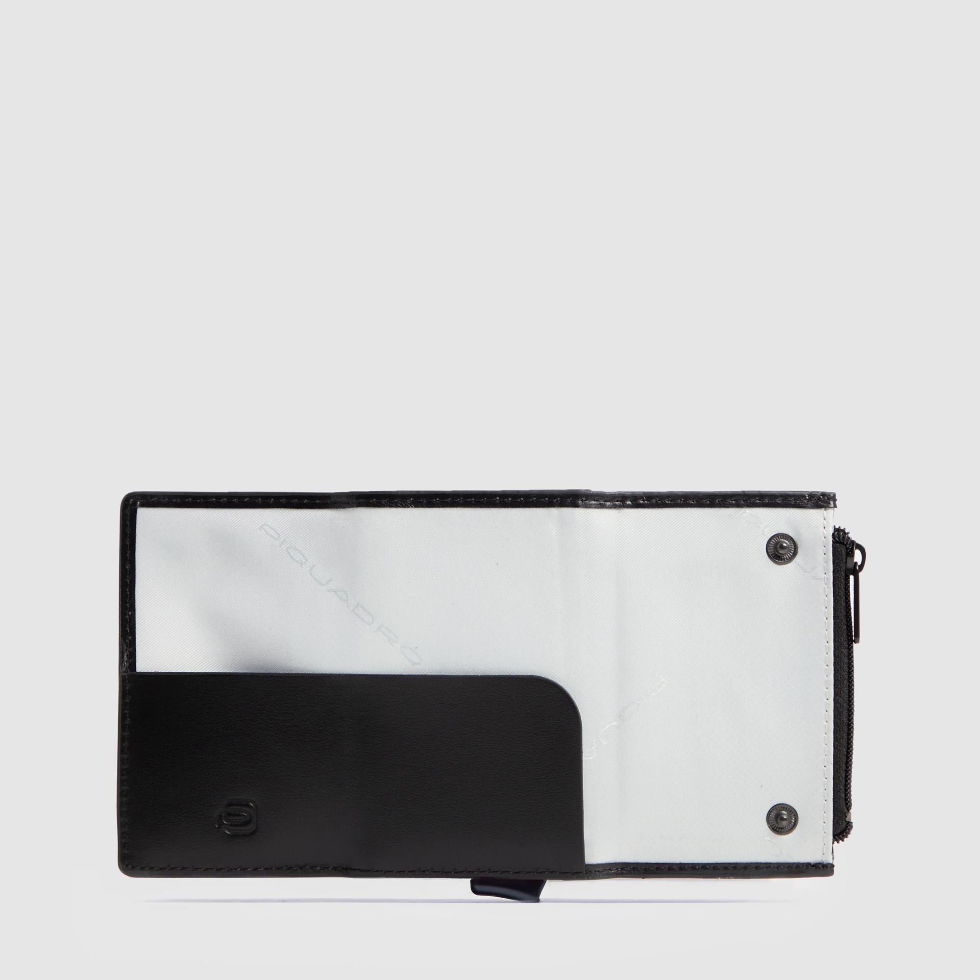 Automatische Pop-Up Geldbörse "Piquadro x Ducati" 