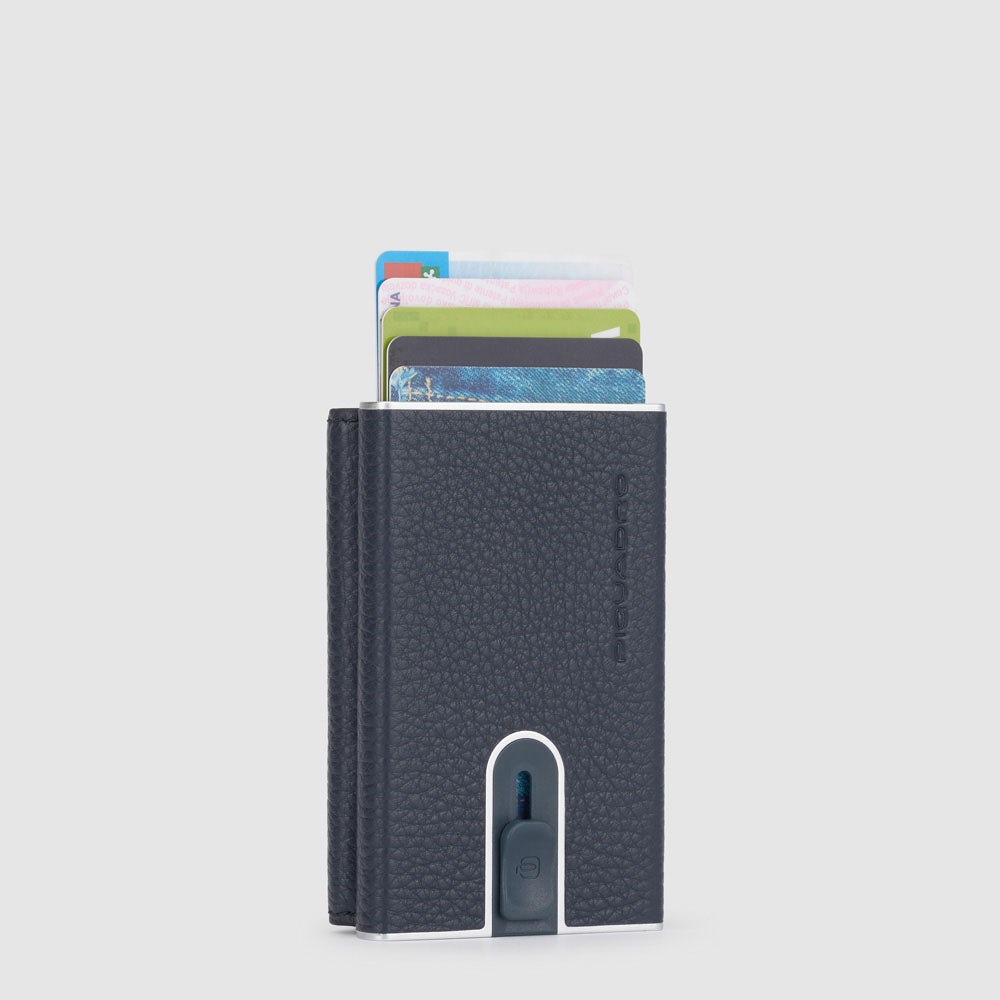 Pop-up wallet with money pocket