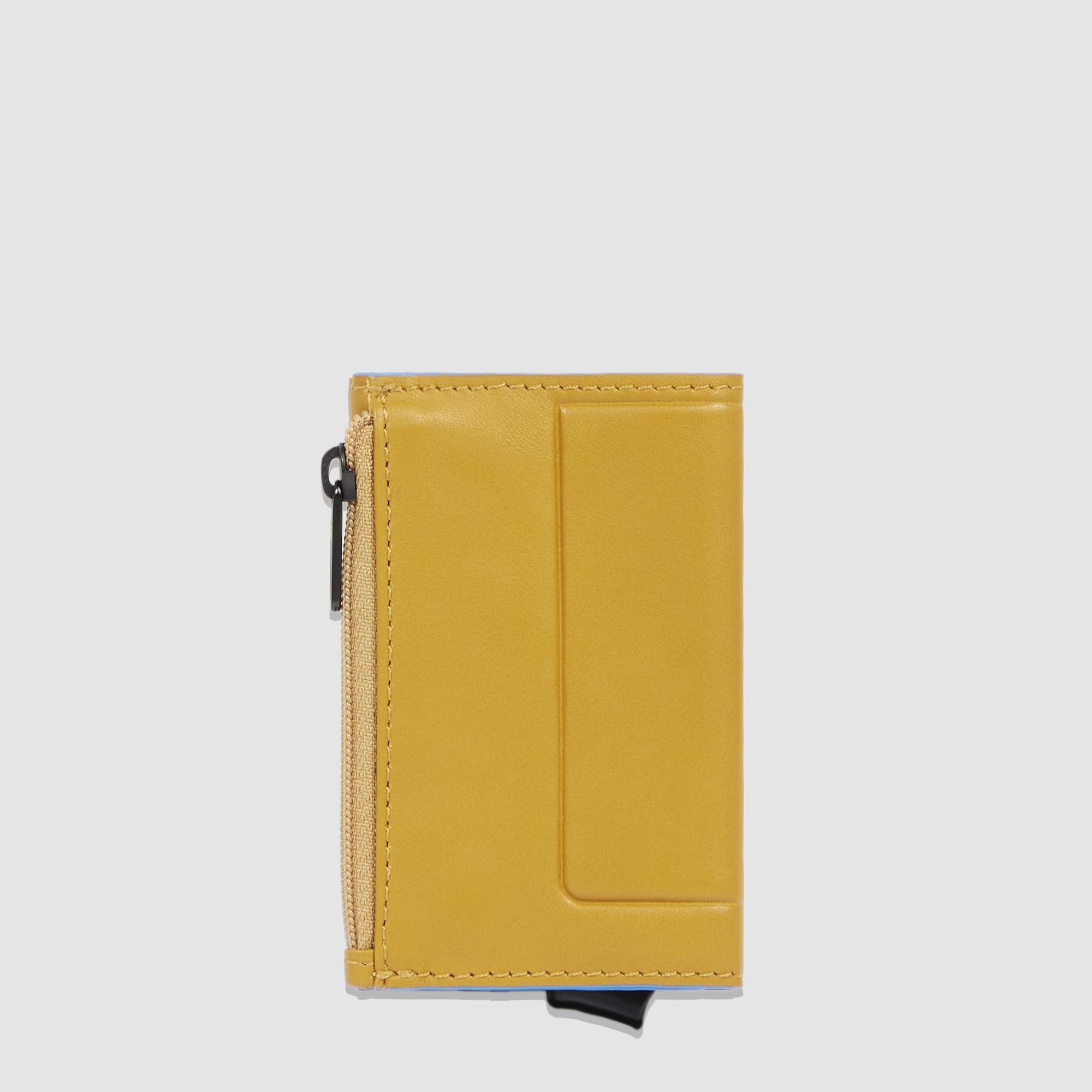Pop-up wallet with money pocket