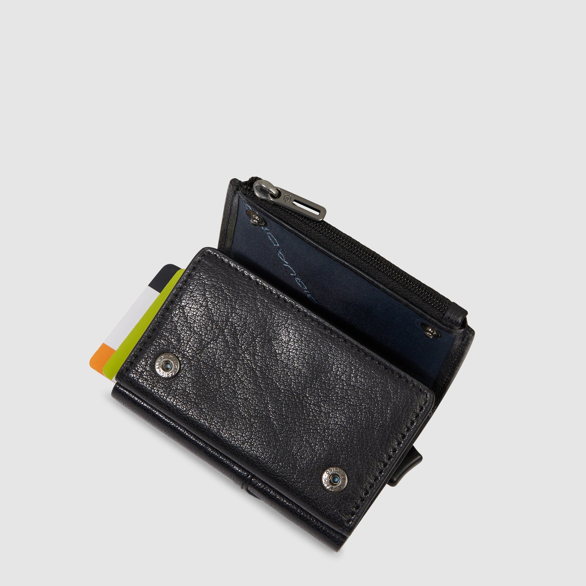 Pop-up wallet with money pocket