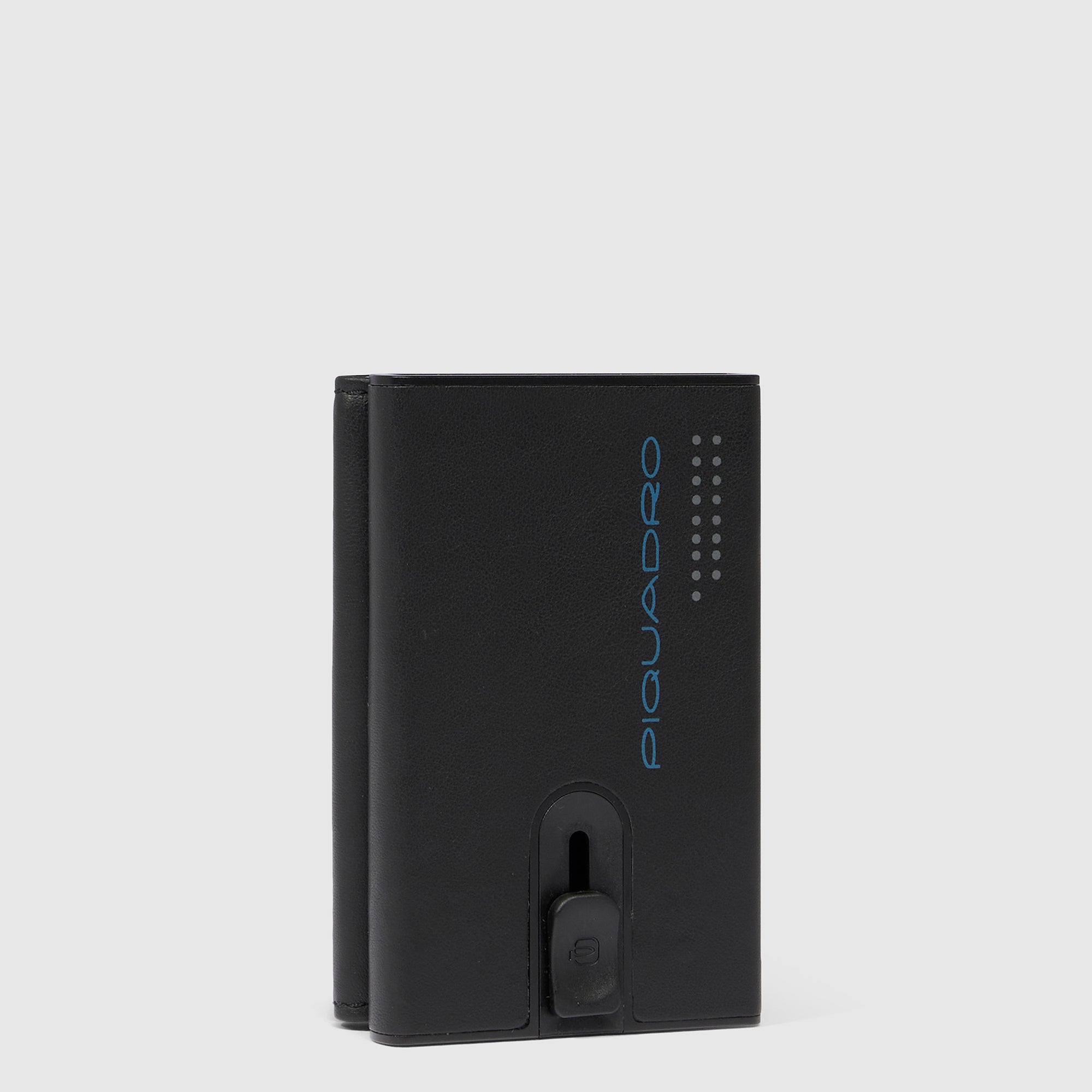 Compact wallet with sliding system and coin pocket - 12