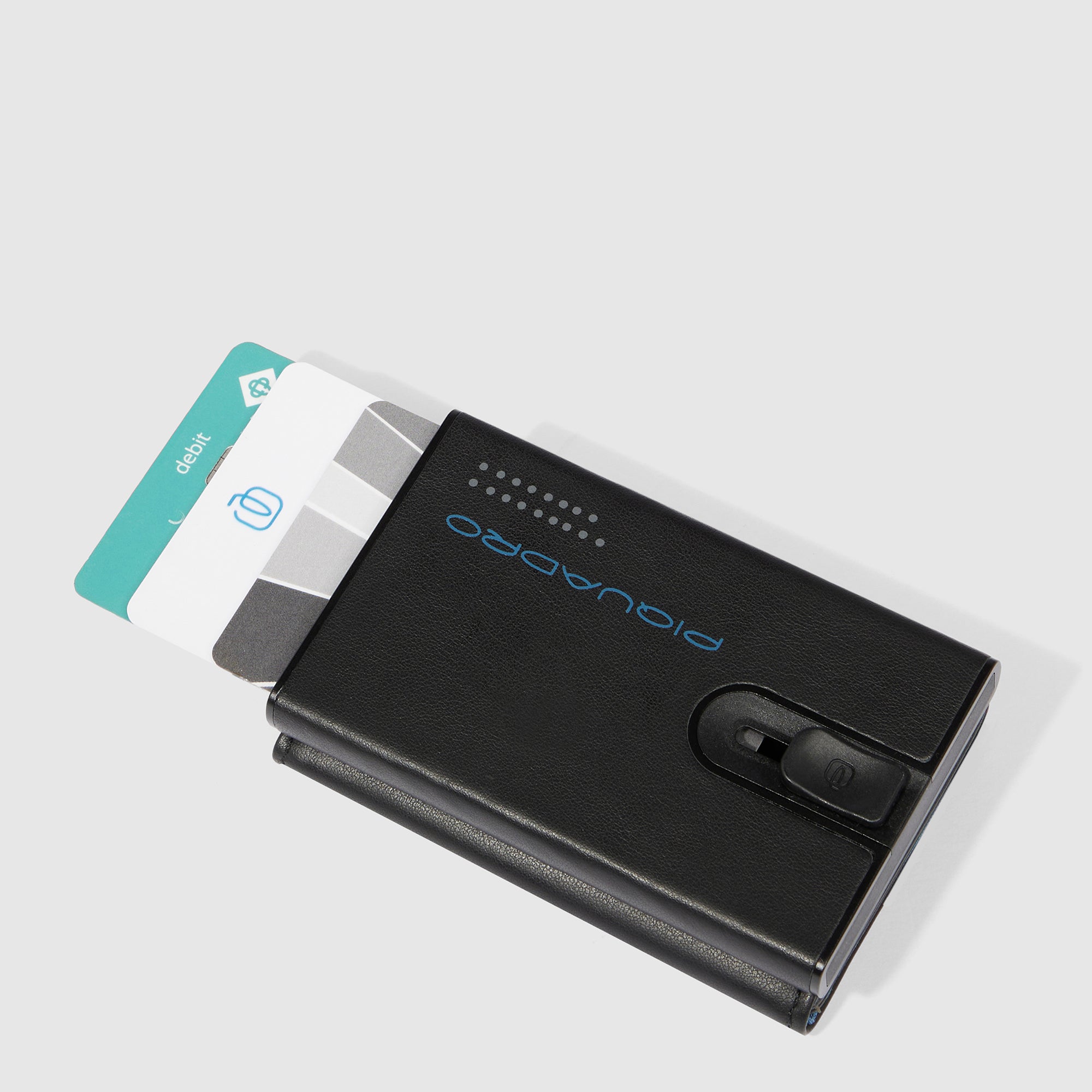 Compact wallet with sliding system and coin pocket - 4