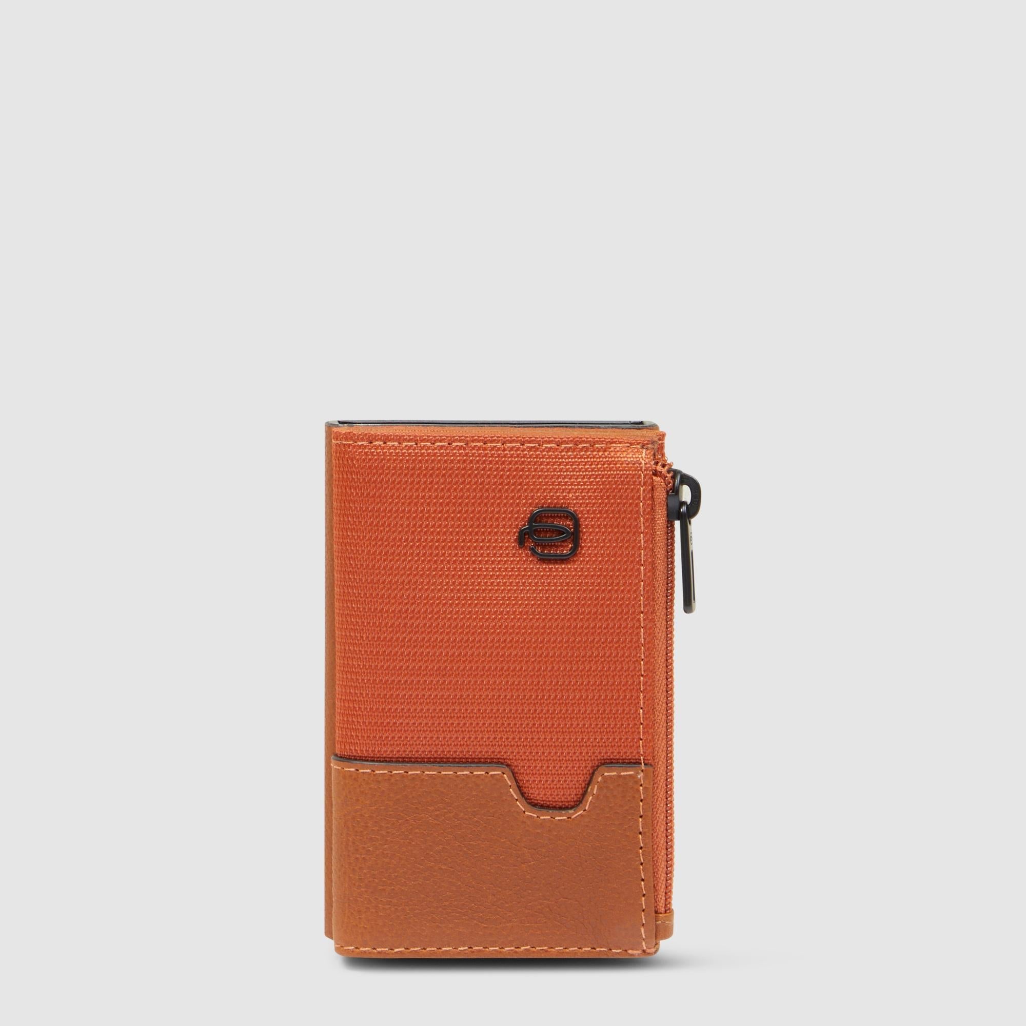 Pop-up wallet with money pocket