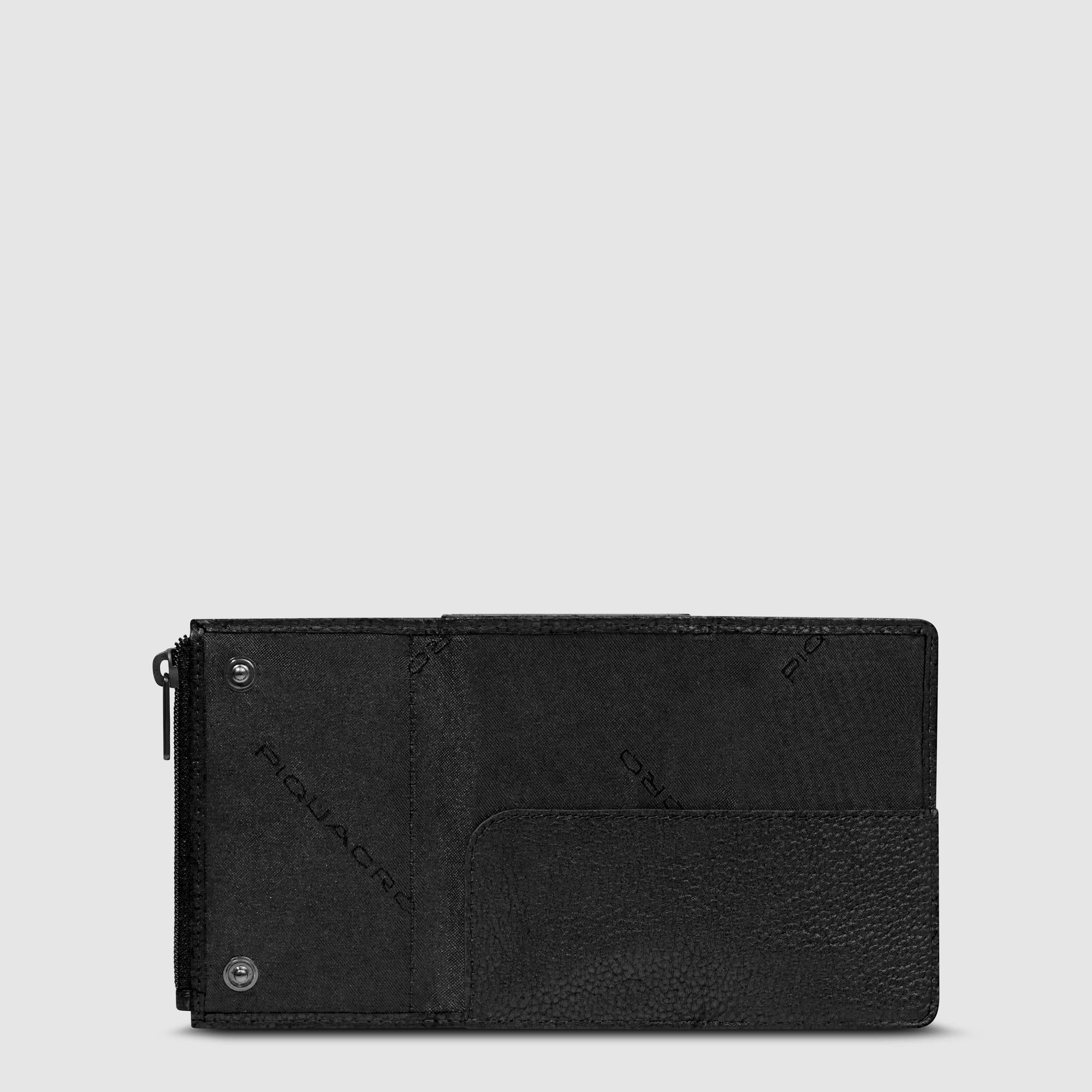 Automatische Pop-Up Geldbörse mit Münz-Fach - 4