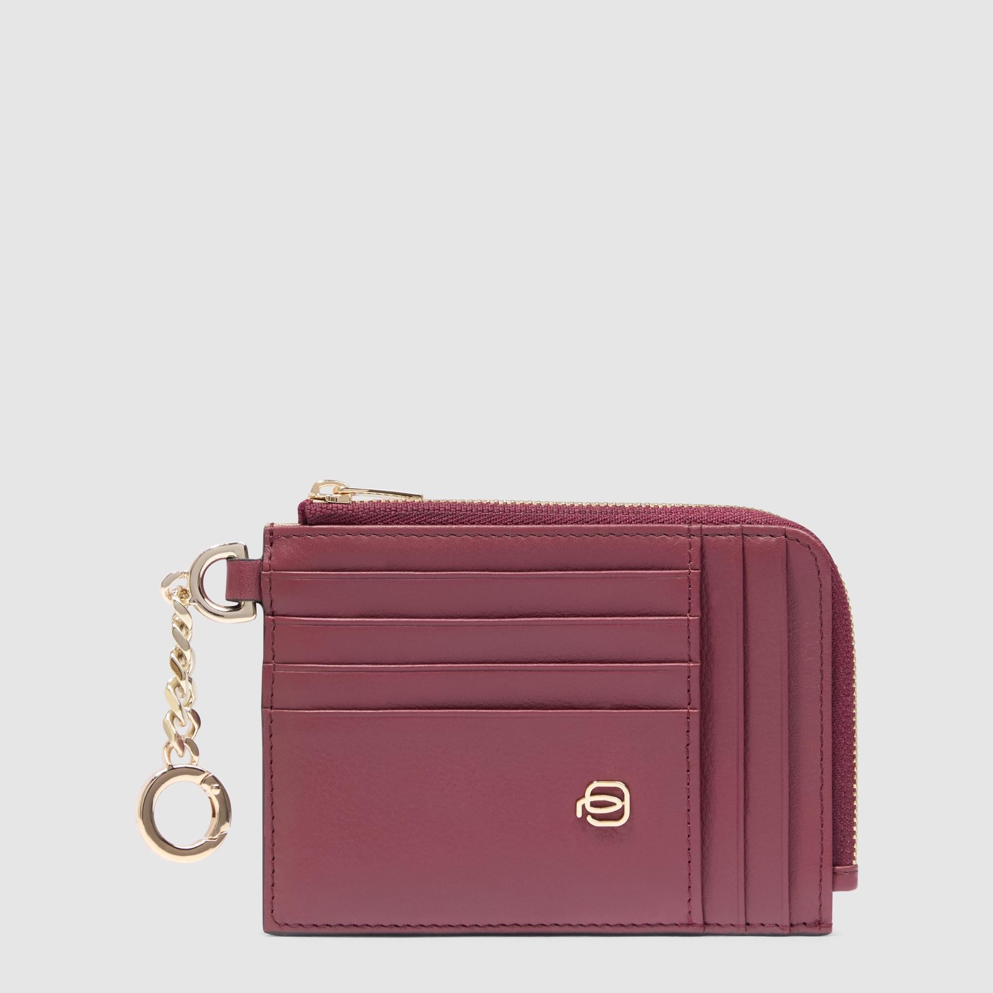 Women's card holder with keychain - 15