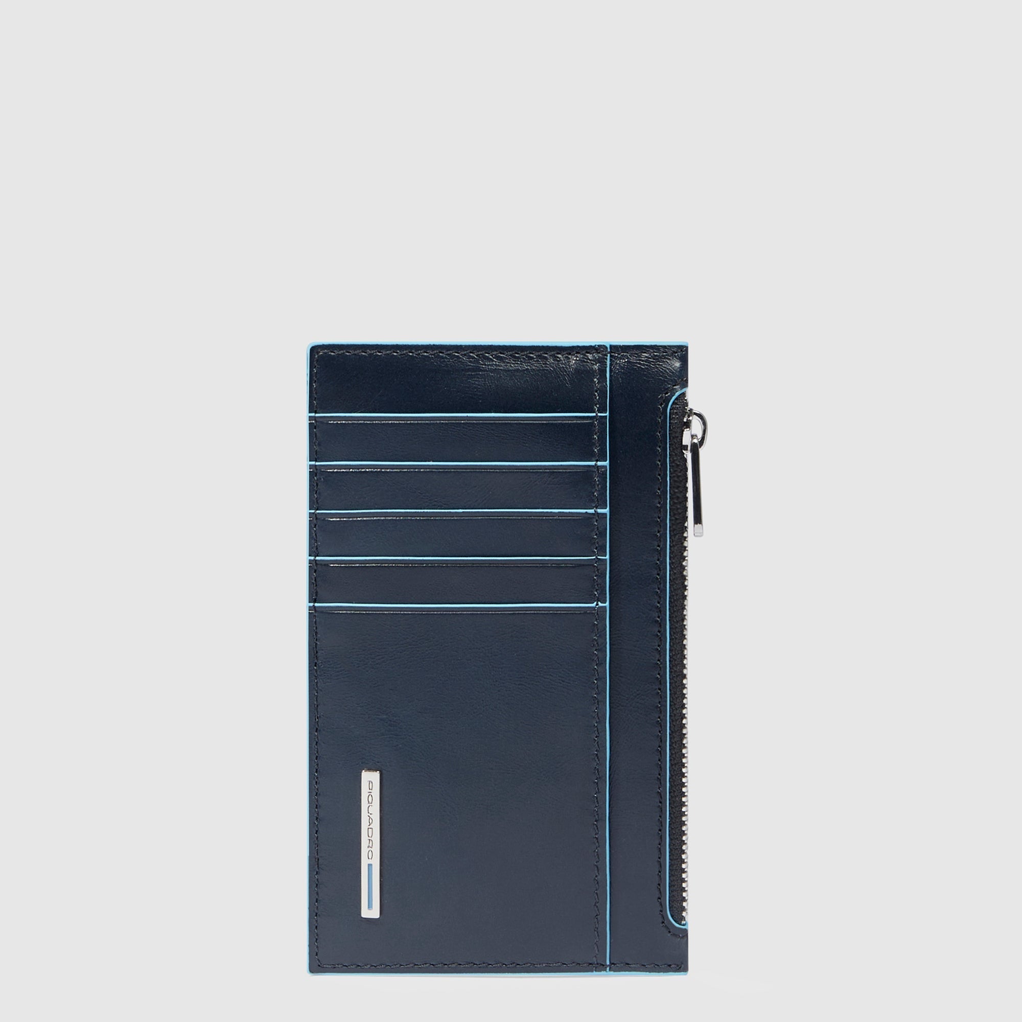 Men's slim credit card wallet with money pocket - 1