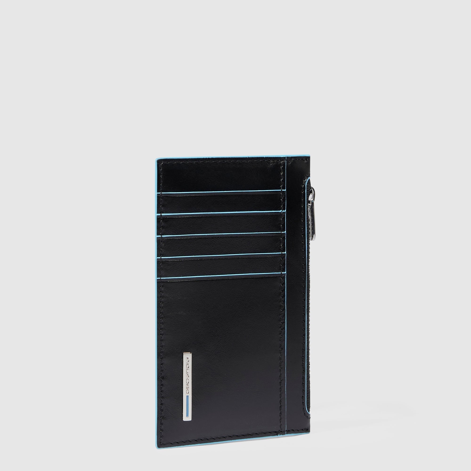 Men's slim credit card wallet with money pocket - 2