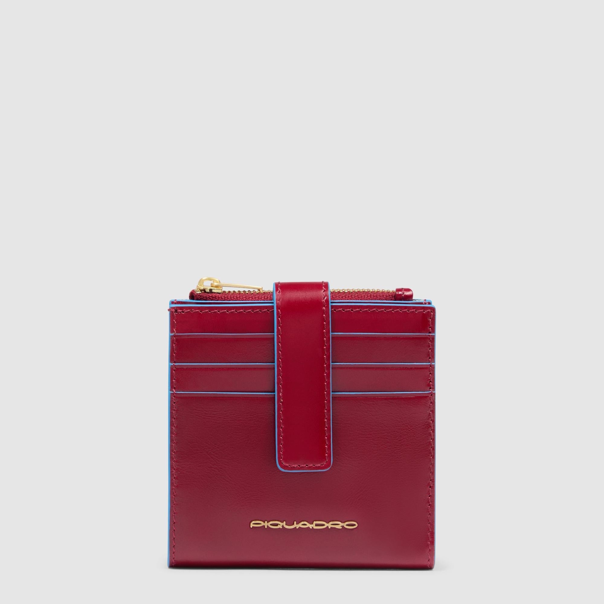 Women's cardholder with zipped money pocket - 1