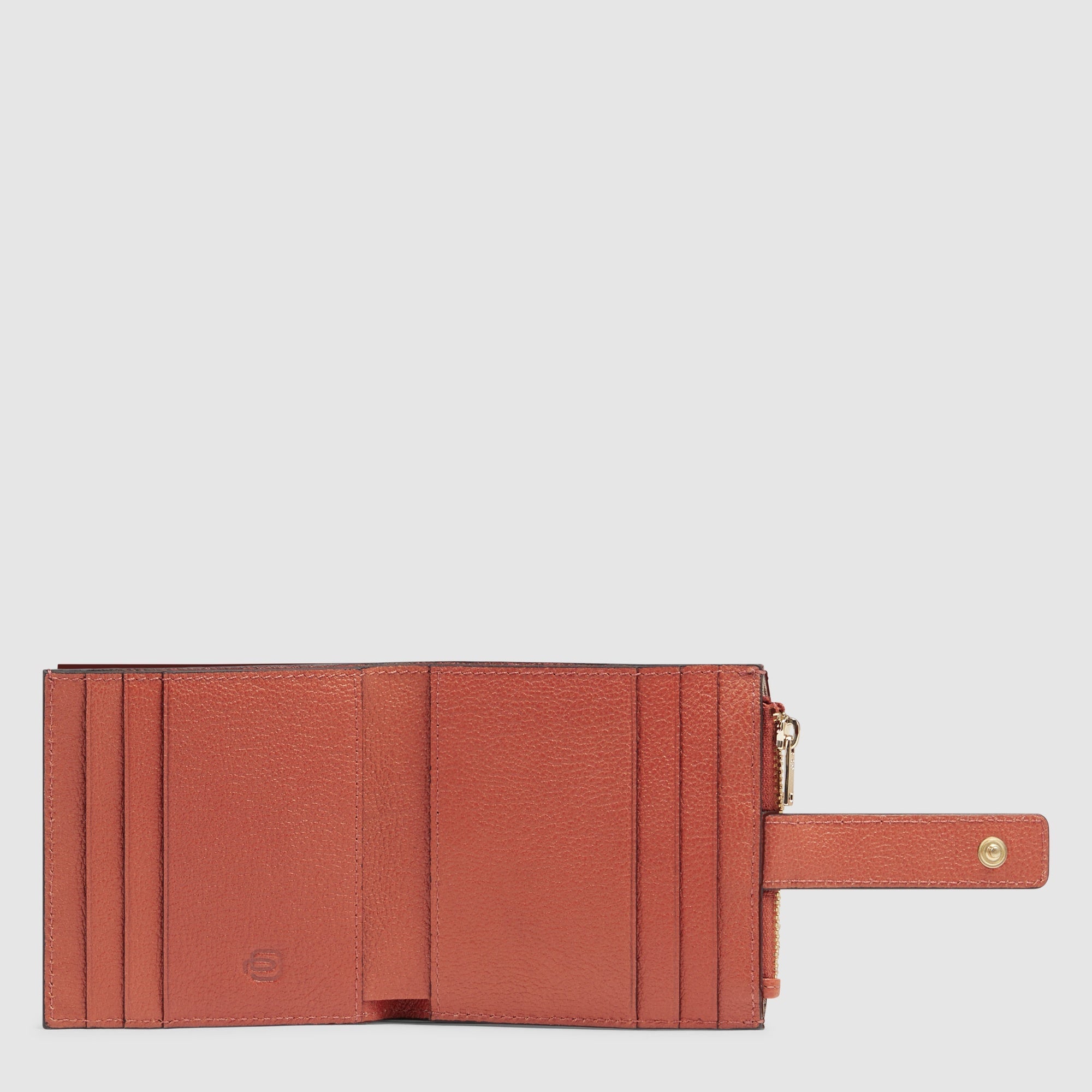 Women's cardholder with zipped money pocket