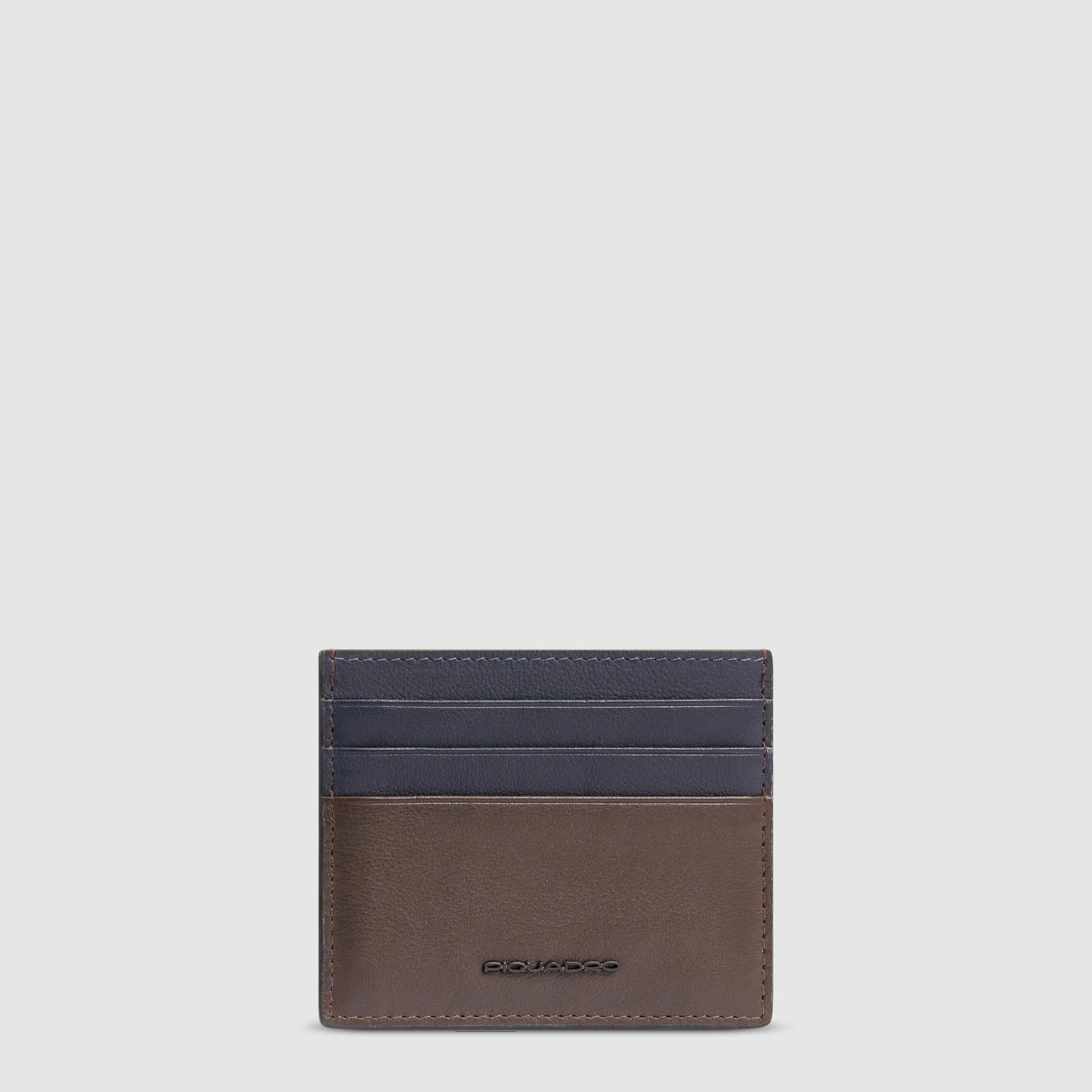 Porte-cartes de crédit homme mince en cuir - 2