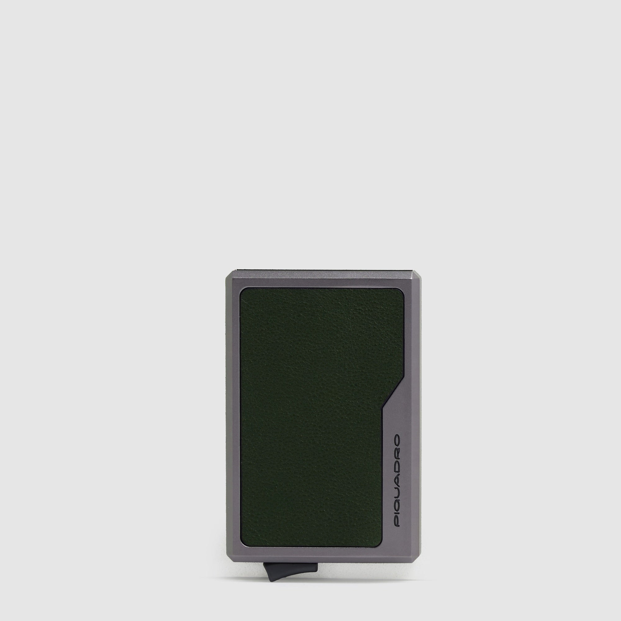 Portacarte di credito MagSafe in alluminio e pelle - 1