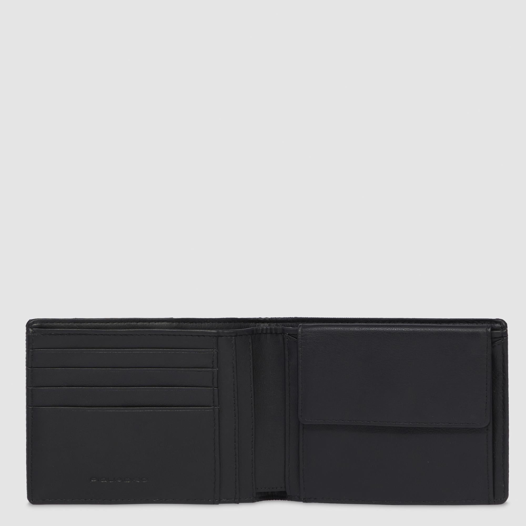 Men’s wallet with coin pocket