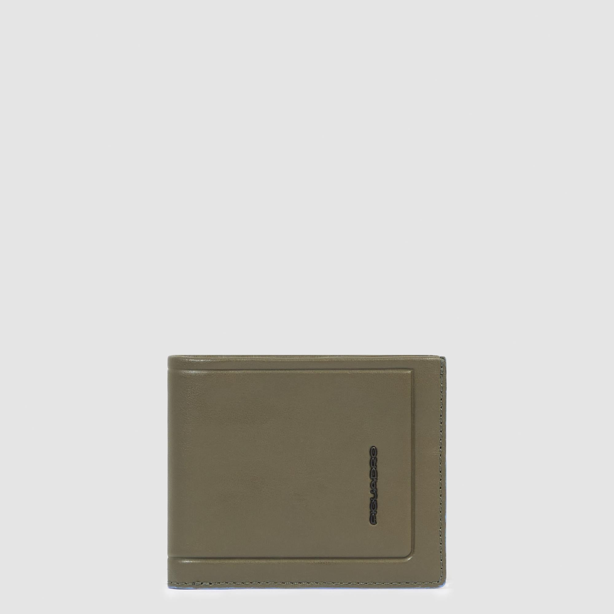 Men’s wallet with removable document facility