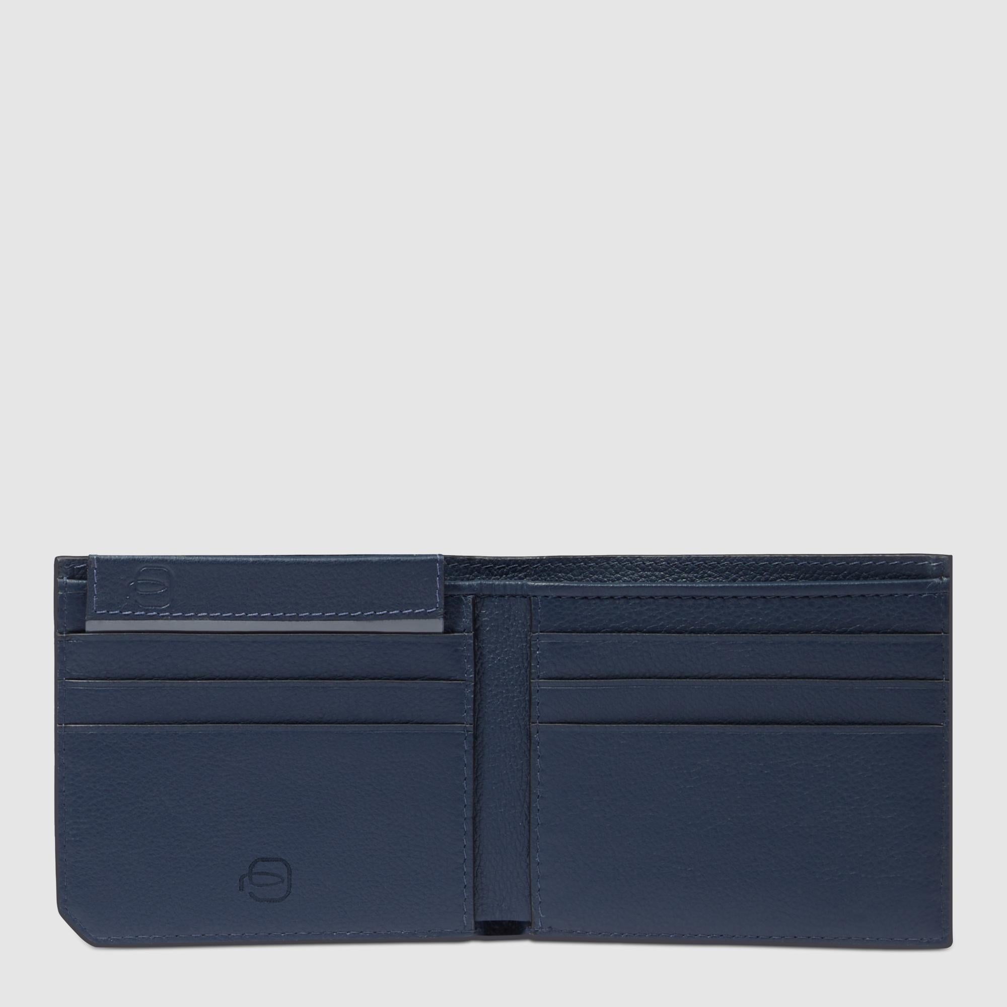 Men’s wallet with removable document facility