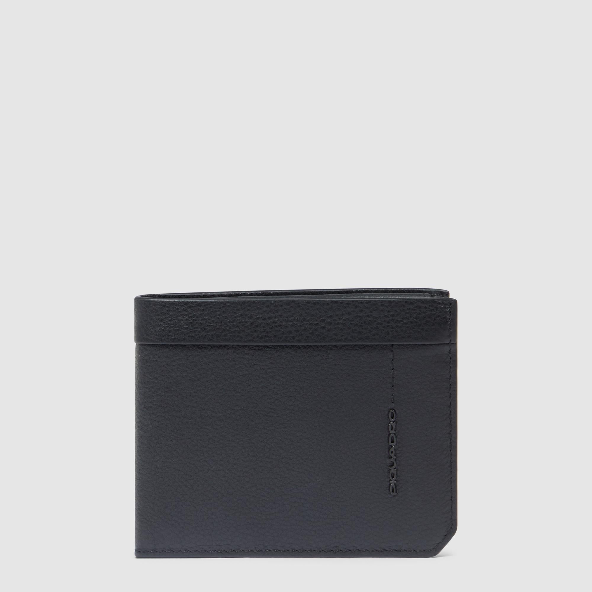Men’s wallet with removable document facility