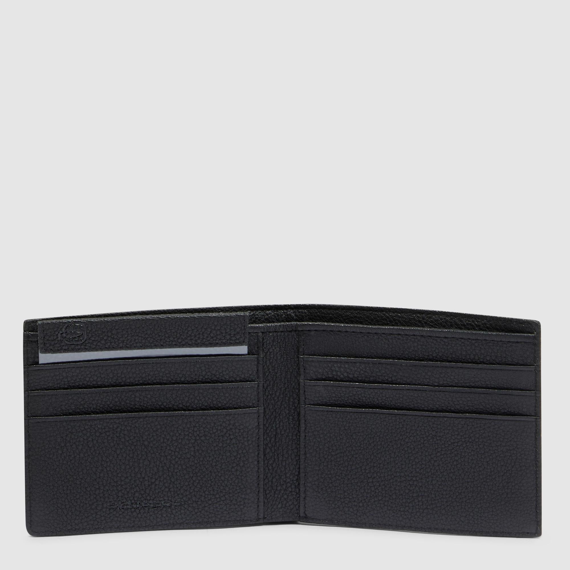 Men’s wallet with removable document facility