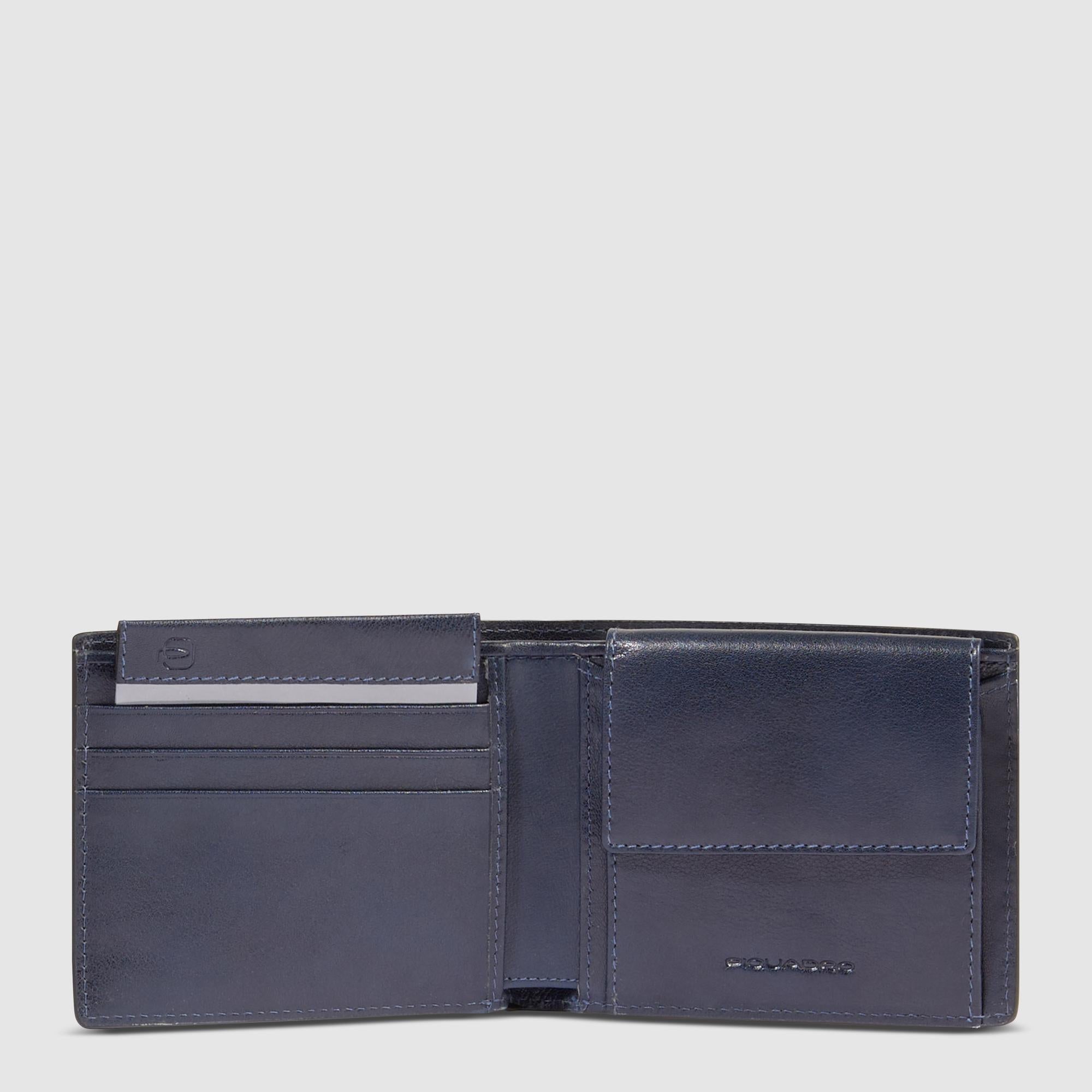 Portafogli uomo con portamonete