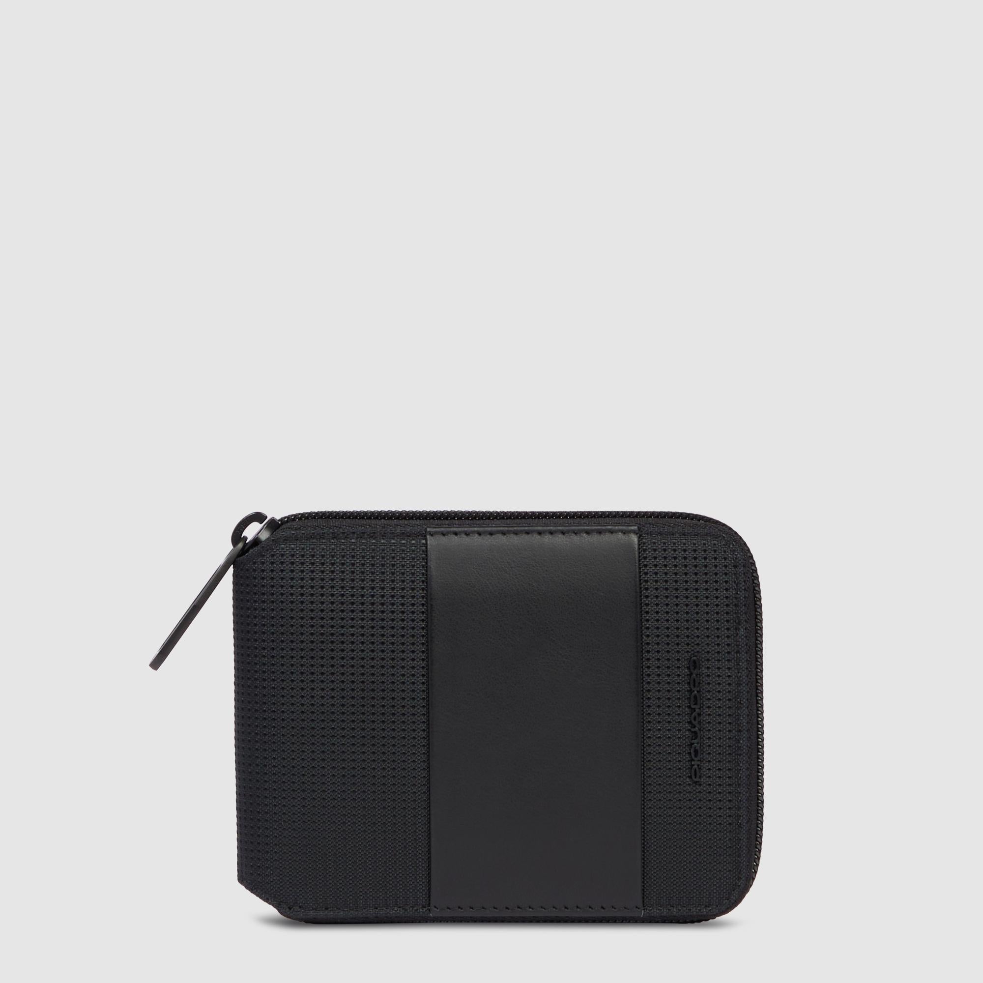 Portefeuille homme zippé