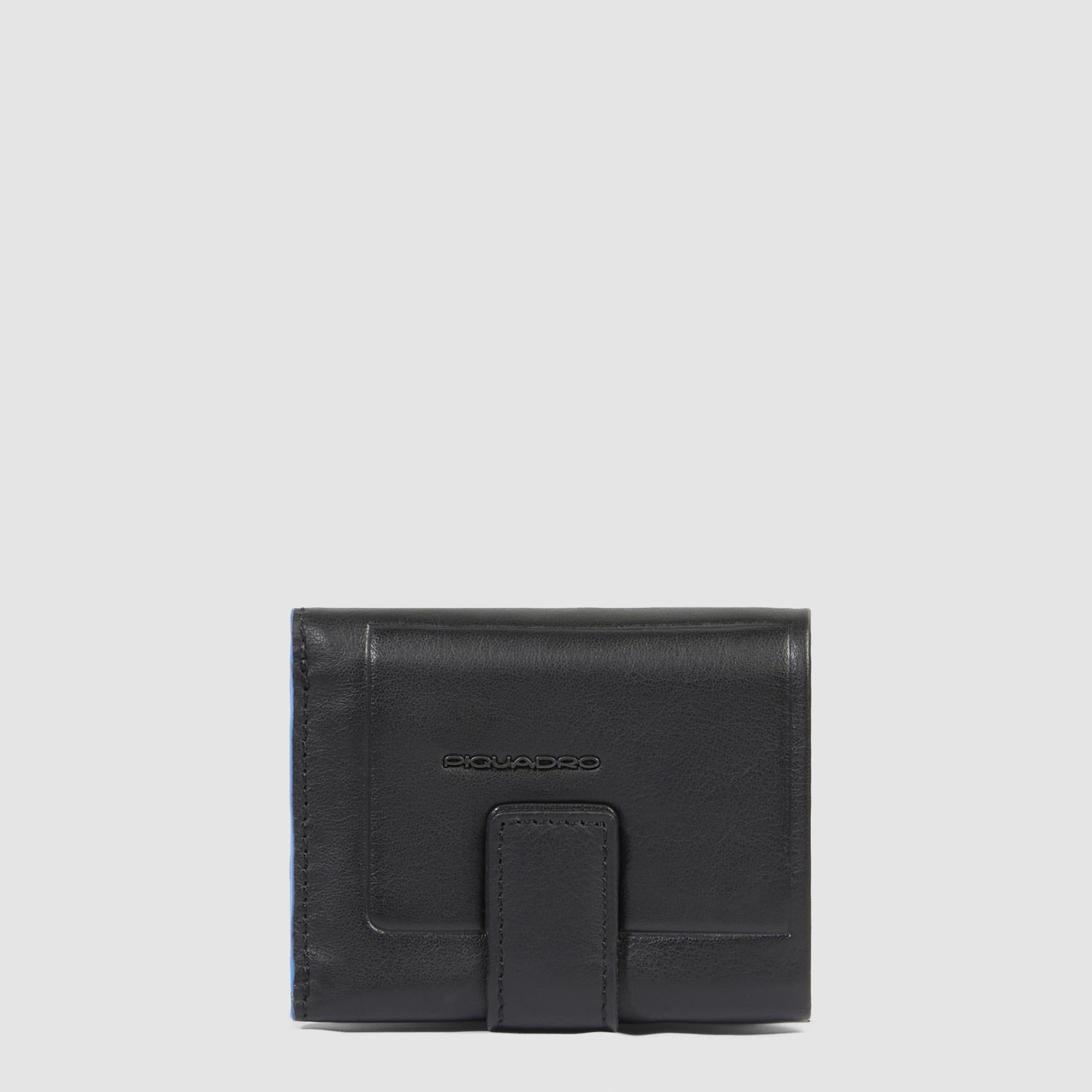 Pocket trifold men's wallet with money pocket - 1