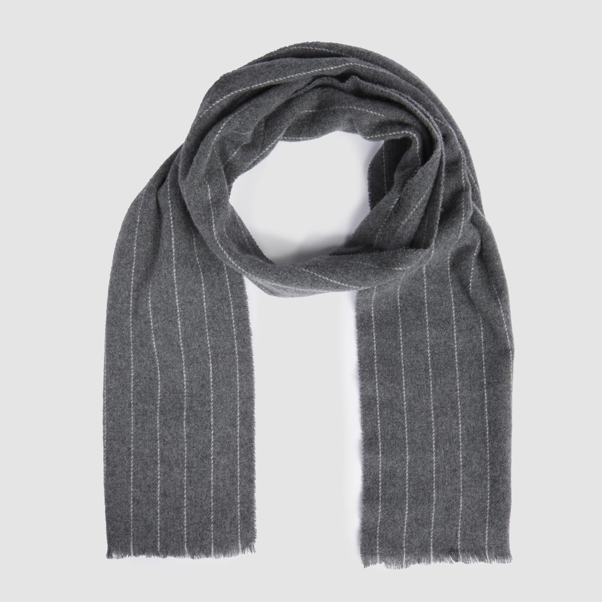Herrenschal aus reiner Wolle - 2