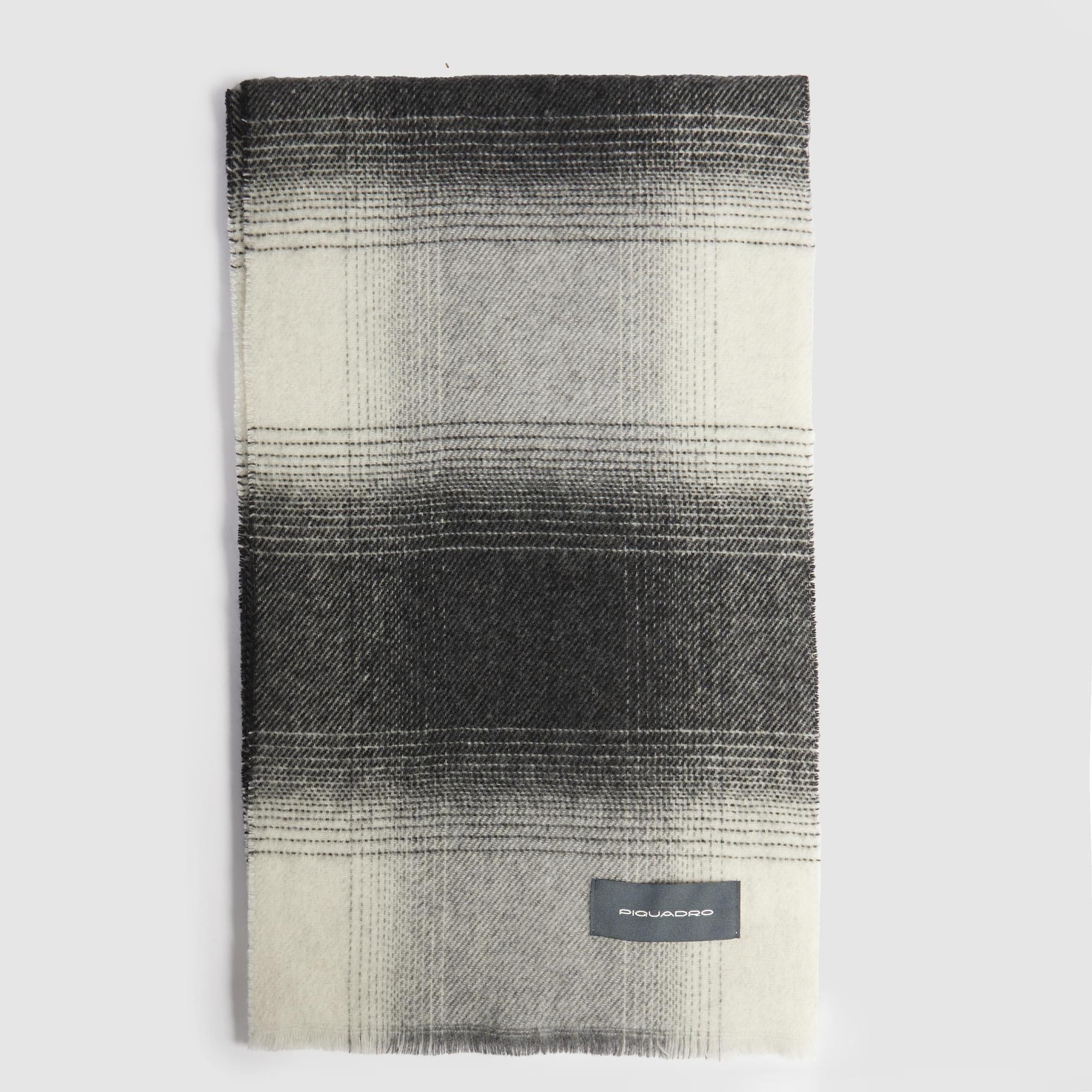 Men's scarf in wool and cashemere - 1