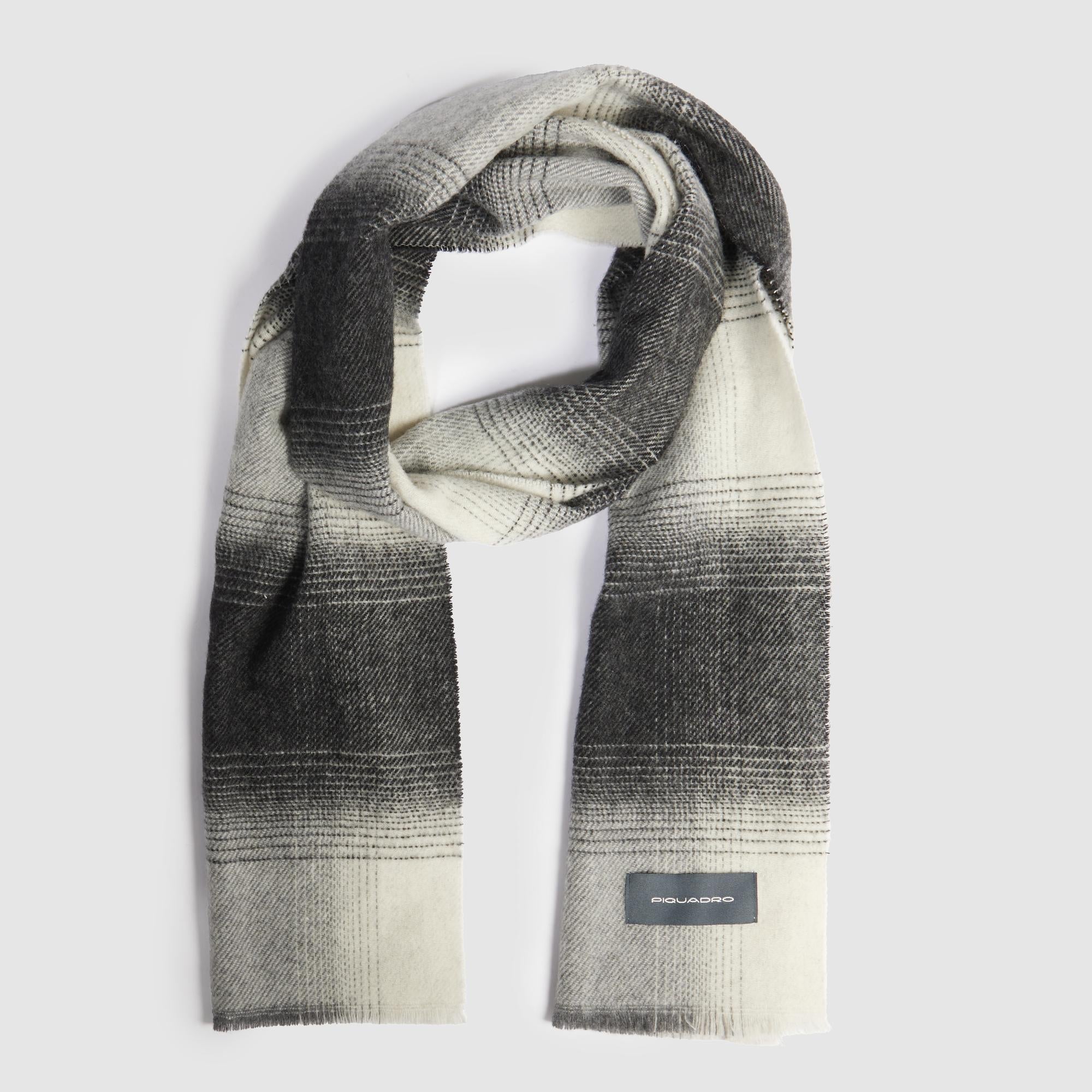 Men's scarf in wool and cashemere - 2