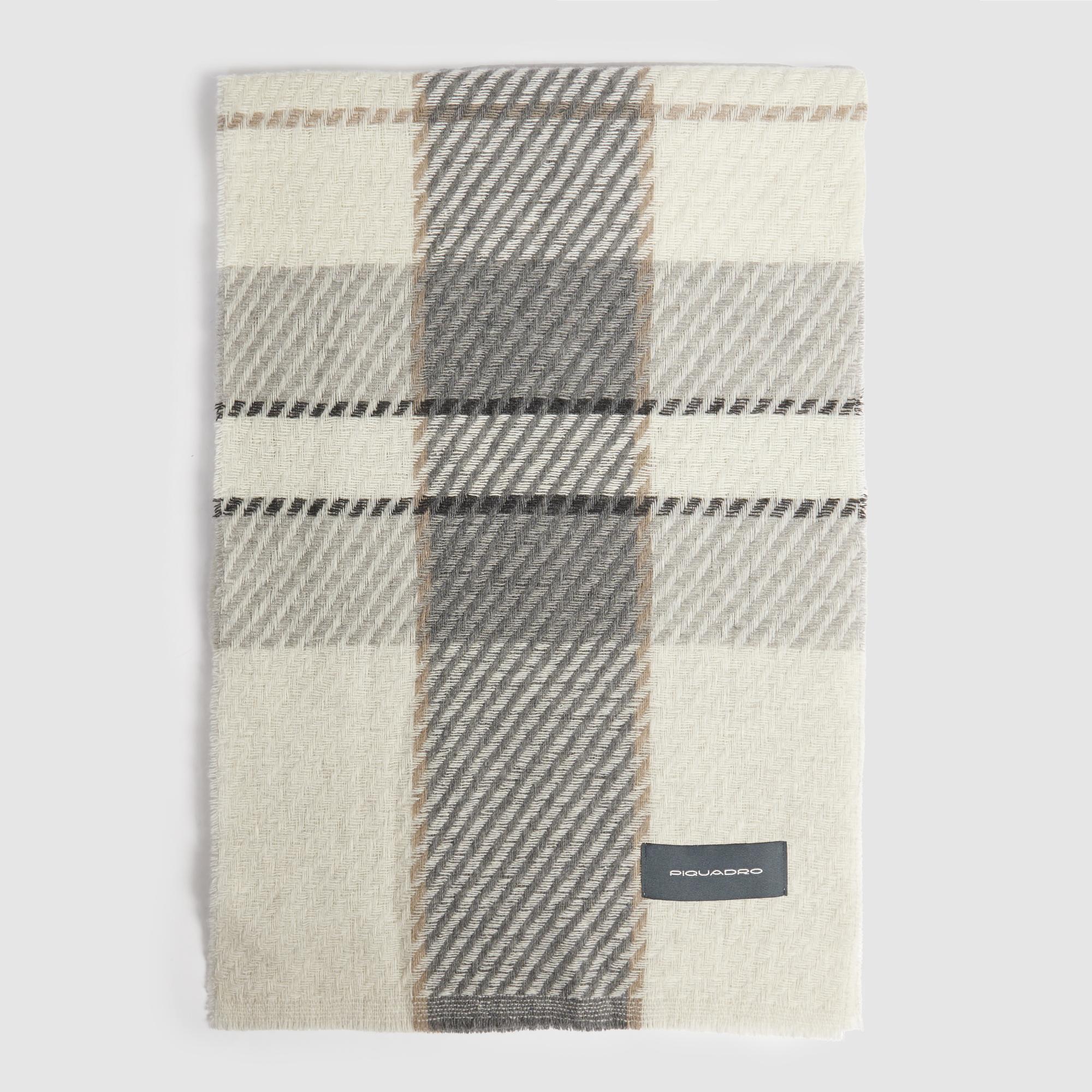 Men's scarf in wool and cashemere - 5