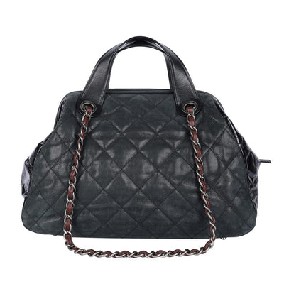 Iridescent Calfskin Quilted Large In The Mix Tote