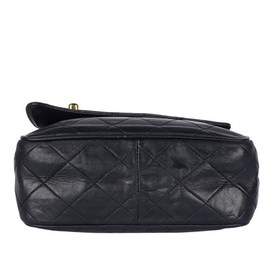 Lambskin Leather Camera Crossbody Bag
