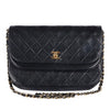 Classic Double Flap Quilted Lambskin Leather Shoulder Bag