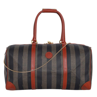 Duffel Pequin Striped Coated Canvas