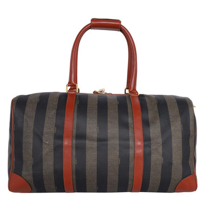 Duffel Pequin Striped Coated Canvas
