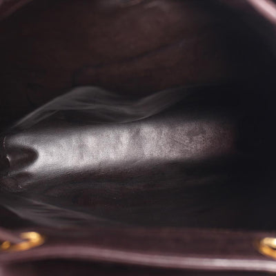 Suede Leather Backpack Slingback