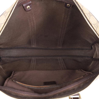 GG Canvas Monogram Briefcase Travel Bag