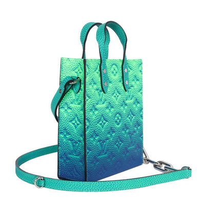 Sac Plat Taurillion Illusion Leather Virgil Abloh