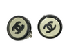 CC Mirror clipped earrings